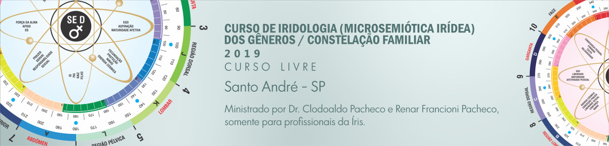 Curso de Iridologia - Microsemiótica Irídea - Março/2019 - Santo André - SP