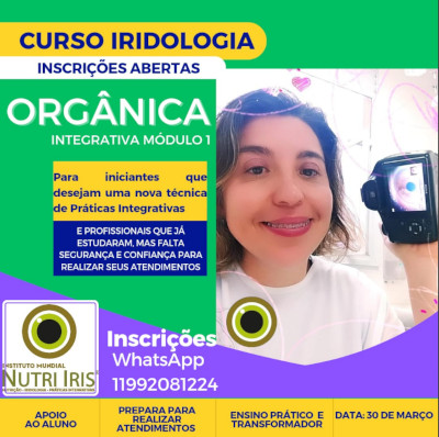 Curso de Iridologia Orgânica - módulo I
